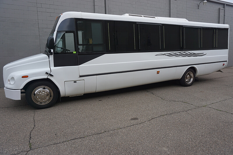 35-passenger limo buses